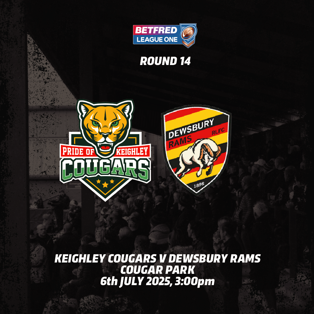Keighley Cougars v Dewsbury Rams L1 R14 image