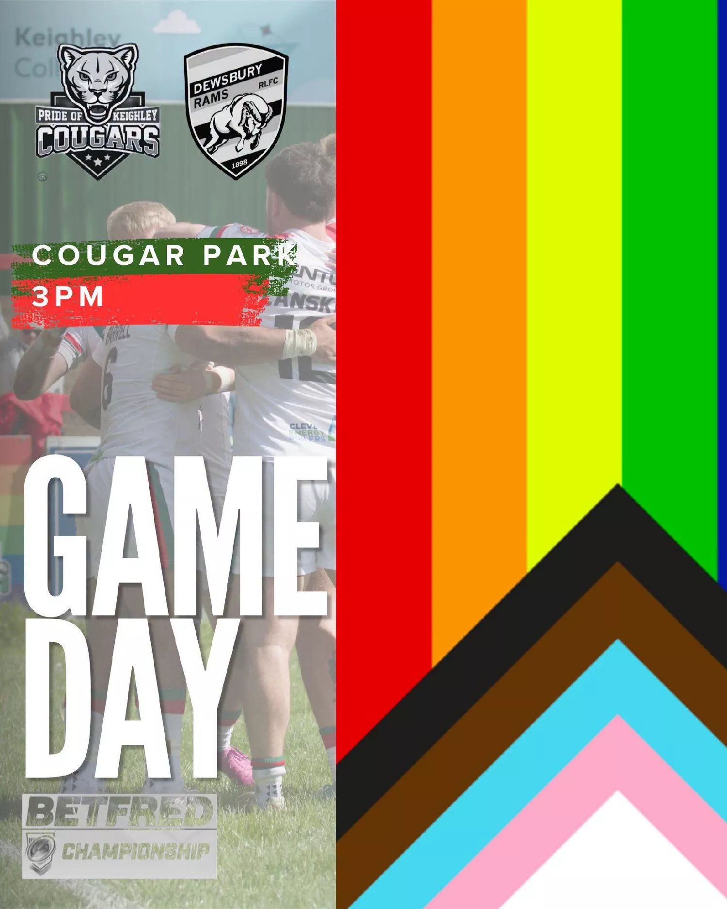 COUGARS VS DEWSBURY image