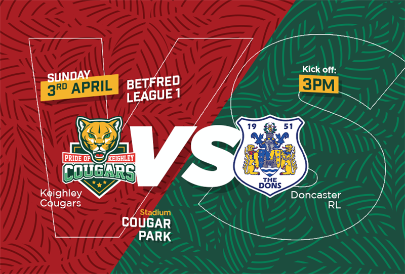 Keighley Cougars Vs Doncaster RLFC