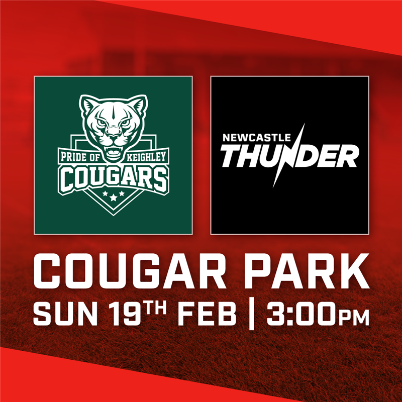 Get Information and buy tickets to Keighley Cougars vs Newcastle Thunder  on Keighley Cougars