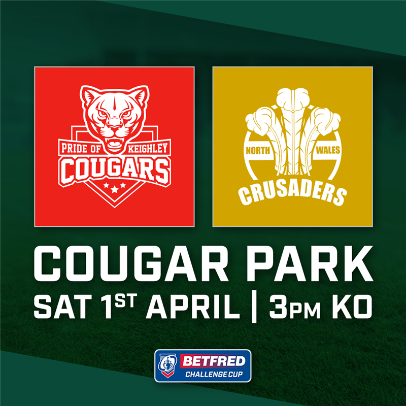 Keighley Cougars vs North Wales Crusaders