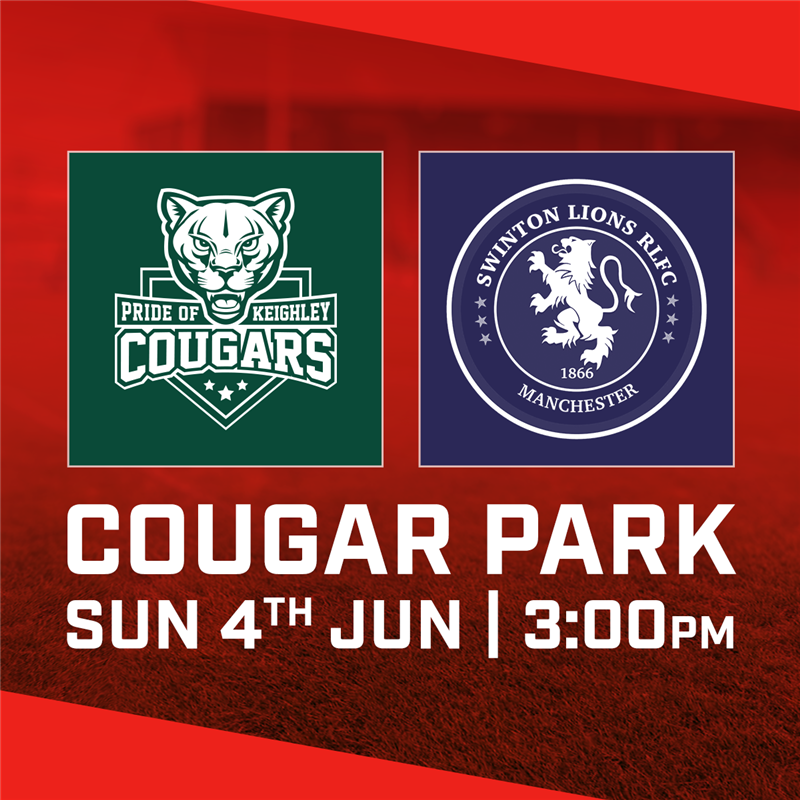 Get Information and buy tickets to Keighley Cougars vs Swinton Lions  on Keighley Cougars