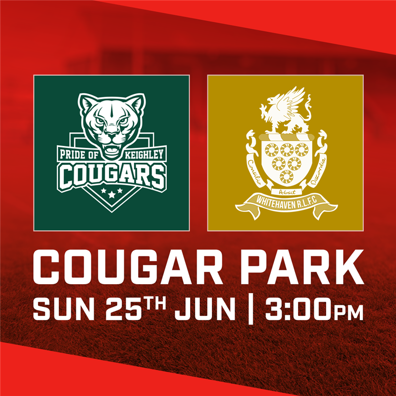 Get Information and buy tickets to Keighley Cougars vs Whitehaven RLFC  on Keighley Cougars