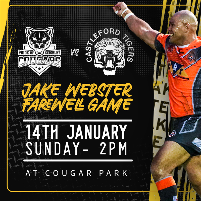 Get Information and buy tickets to 14th January 2024 - Keighley Cougars v Castleford Tigers  on Keighley Cougars