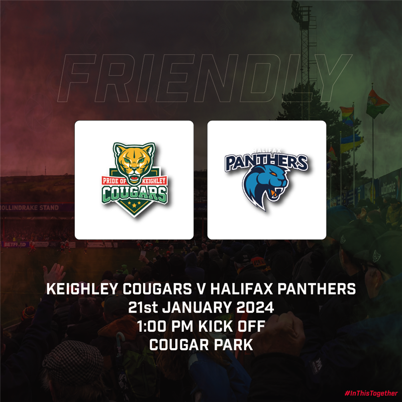 Get Information and buy tickets to 21st January 2024 - Keighley Cougars v Halifax Panthers  on Keighley Cougars
