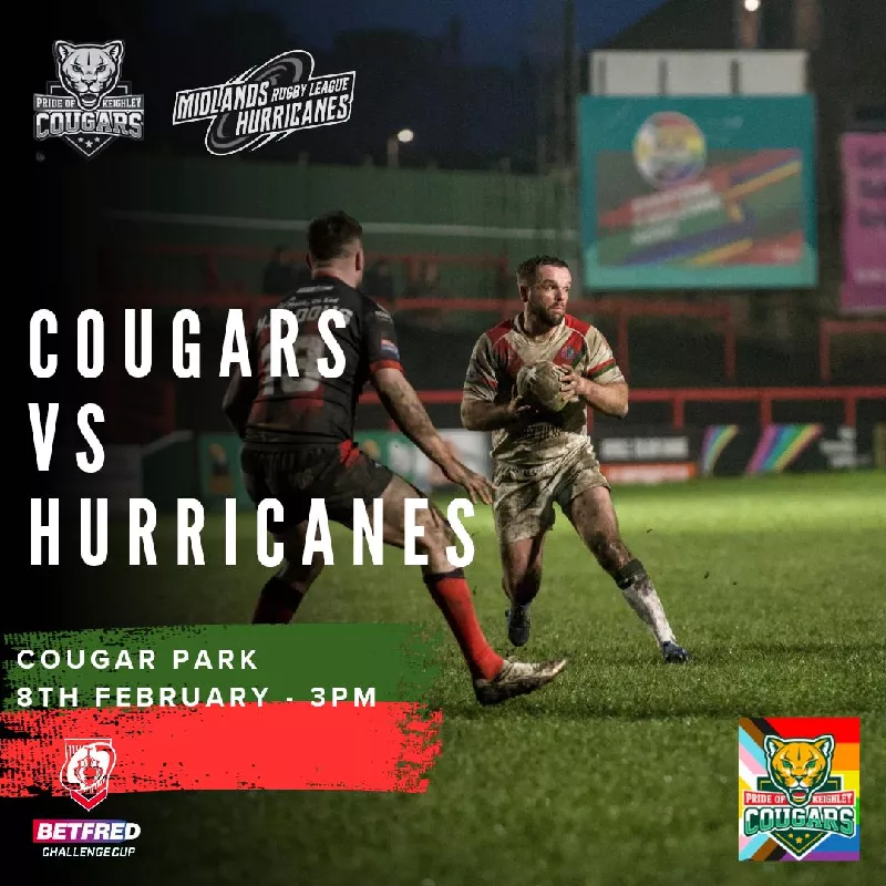 Get Information and buy tickets to COUGARS VS MIDLANDS (CHALLENGE CUP)  on Keighley Cougars