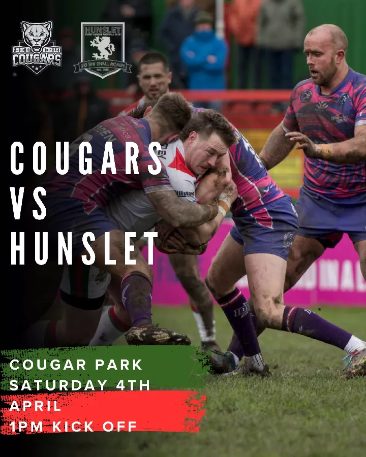 Get Information and buy tickets to Cougars vs Hunslet  on Keighley Cougars