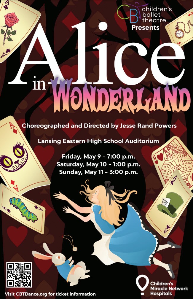 Alice in Wonderland Friday 7PM  flyer
