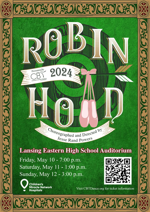 Get Information and buy tickets to Robin Hood Friday 7PM  on Children's Ballet Theatre