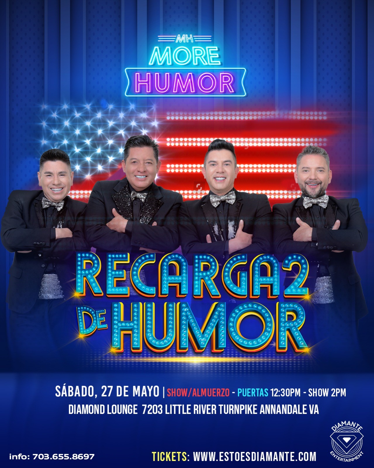 MORE HUMOR | SABADO 27 | 2PM image