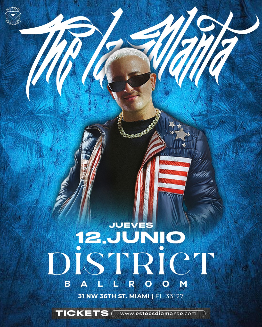 Get information & buy tickets to THE LA PLANTA EN CONCIERTO MIAMI on Jun 12, 21:00 @THE DISTRICT | Diamante Entertainment