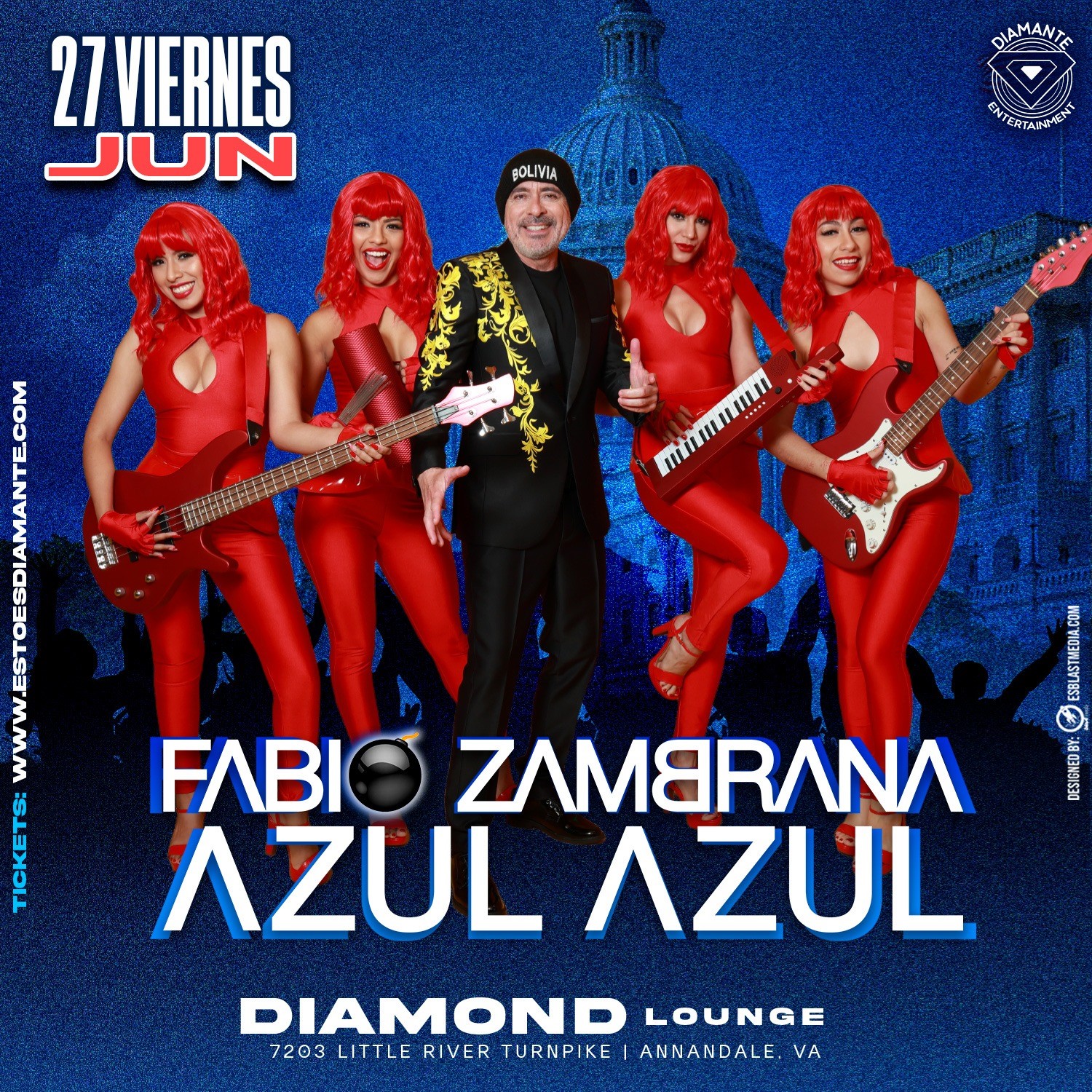 FABIO ZAMBRANA AZUL AZUL EN CONCIERTO image