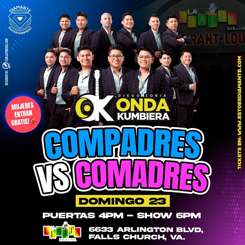 COMPADRES VS COMADRES CON ONDA KUMBIERA