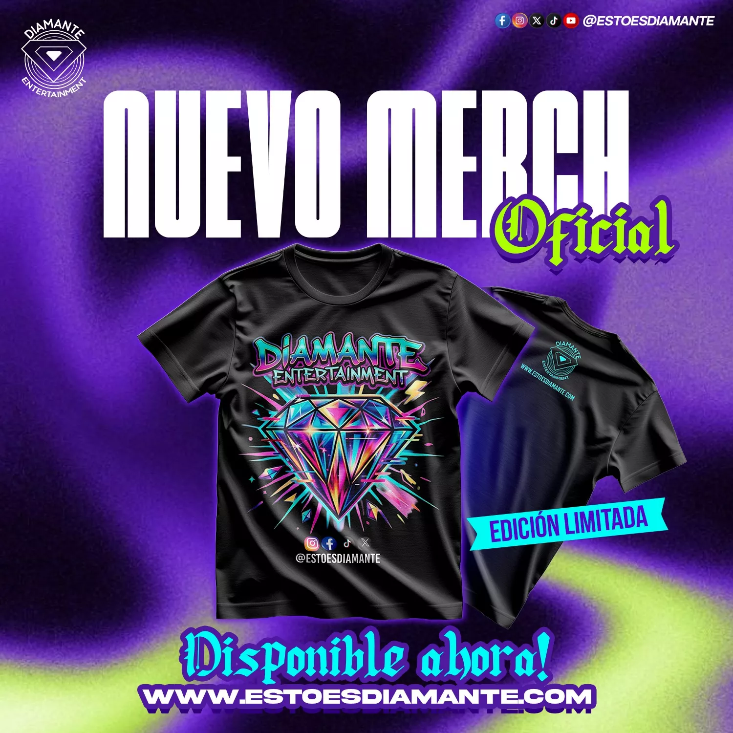 Brilla En Grande T-SHIRT (BLACK)