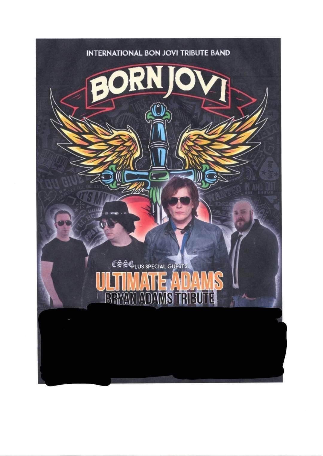 Bon jovi v Bryan adams  on Apr 08, 19:30@Wisbech St.Mary Community Centre - Buy tickets and Get information on whittlesey music nights 
