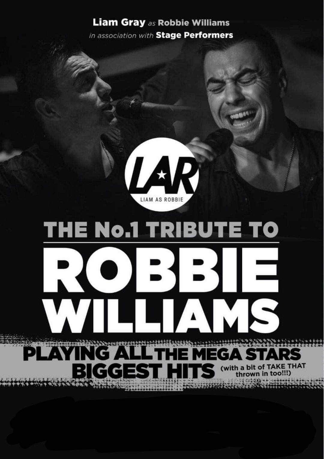 Robbie Williams Tribute Night image