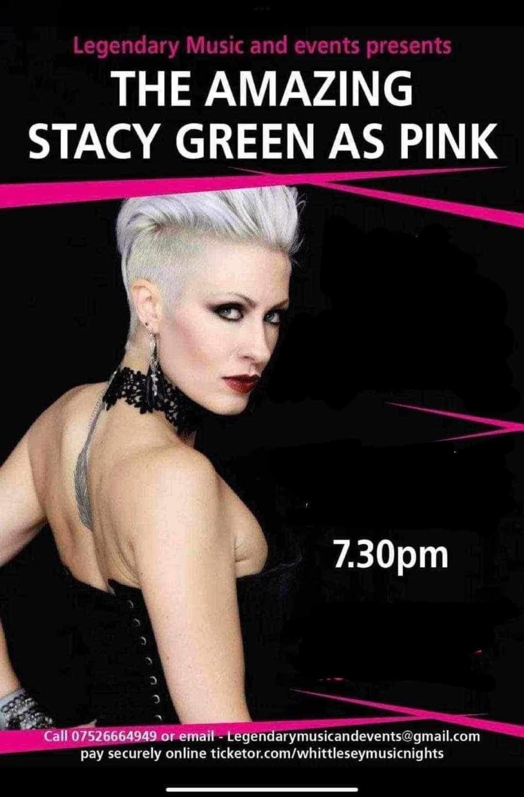 Pink Tribute  on Feb 10, 19:30@Falcon hotel whittlesey - Buy tickets and Get information on whittlesey music nights 