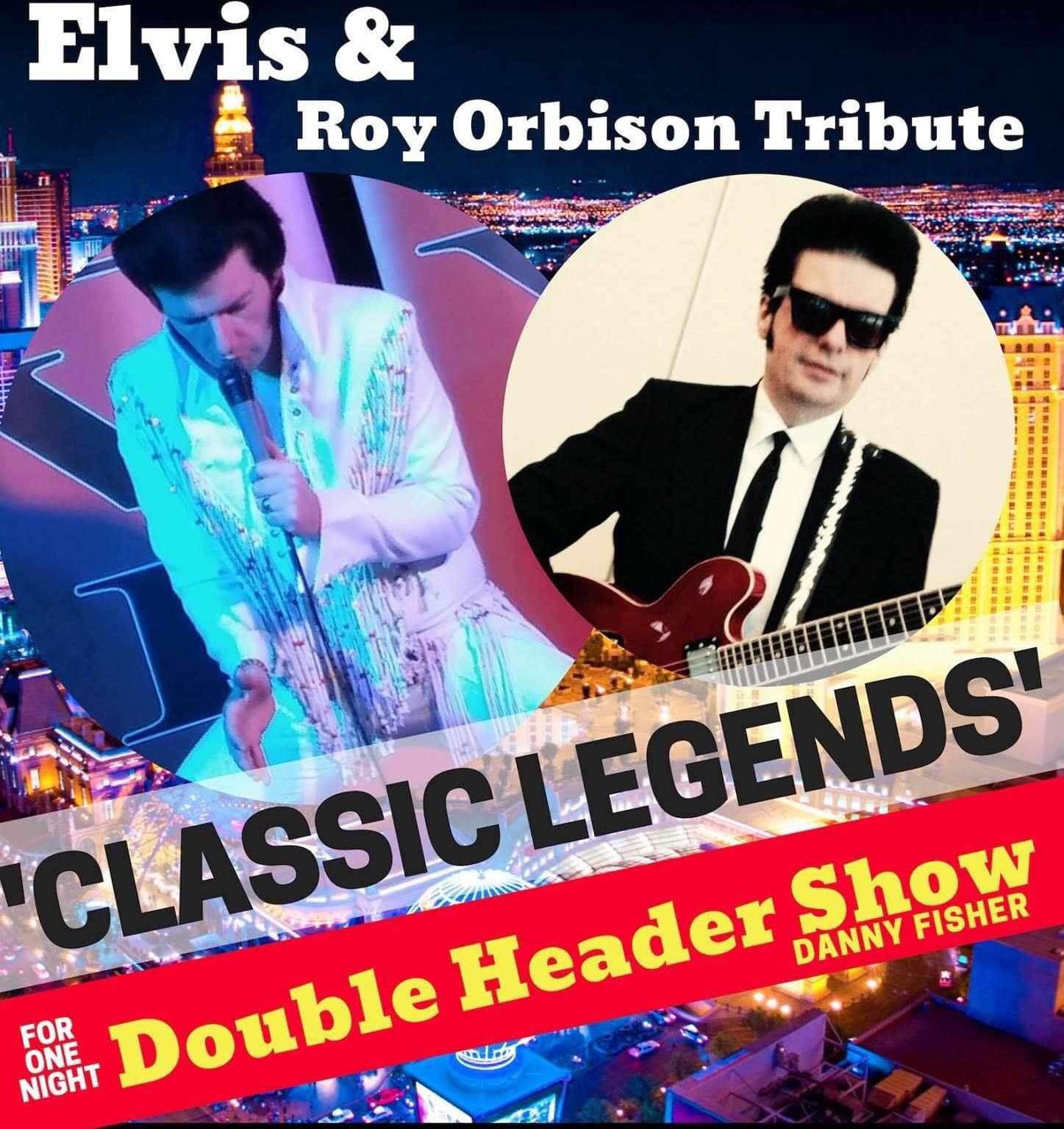 Roy Orbison v’s Elvis Tribute Night  on Nov 18, 19:30@Falcon hotel whittlesey - Buy tickets and Get information on whittlesey music nights 