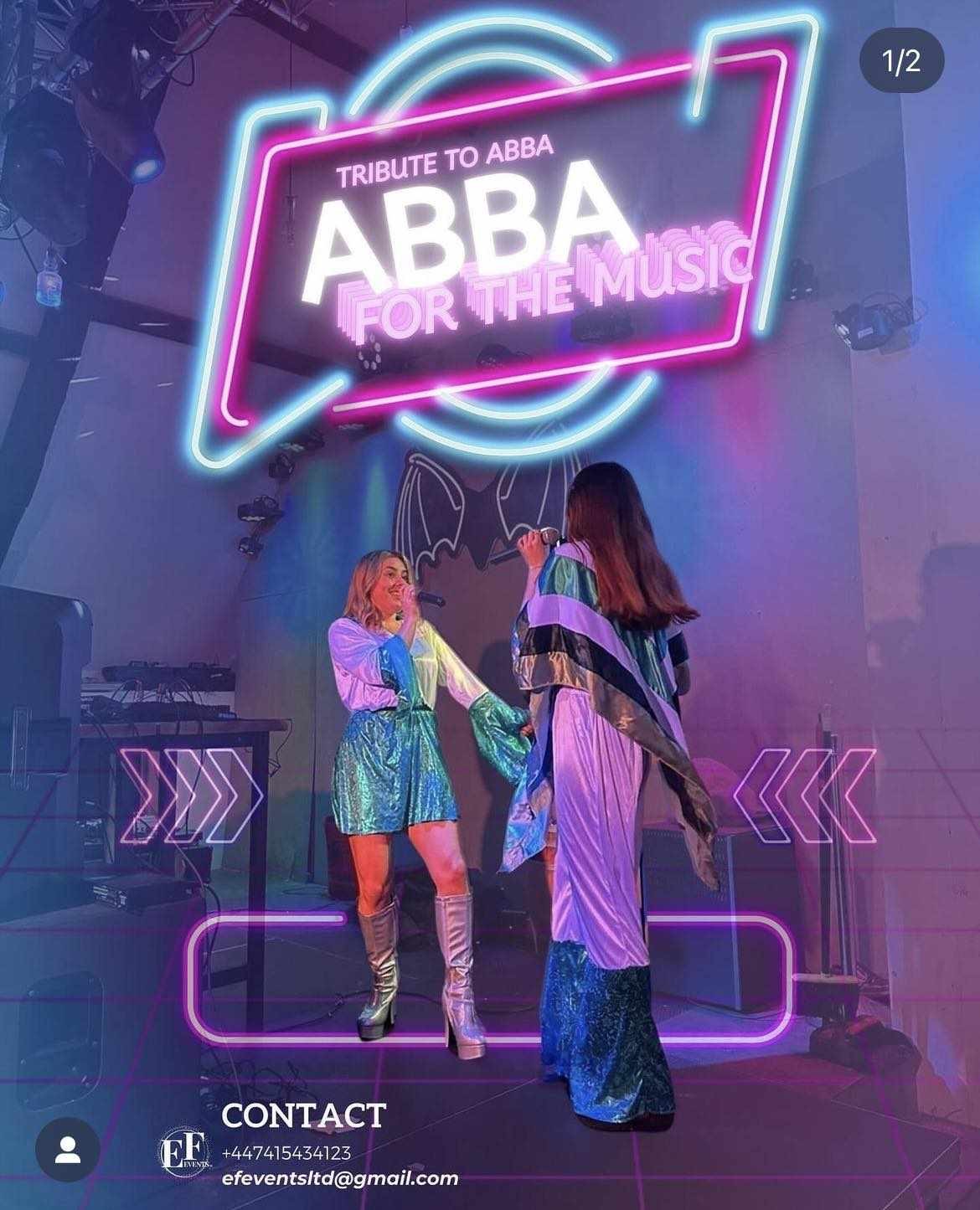 Abba Duo  on Jul 27, 19:30@The George Alcock Centre - Buy tickets and Get information on whittlesey music nights 