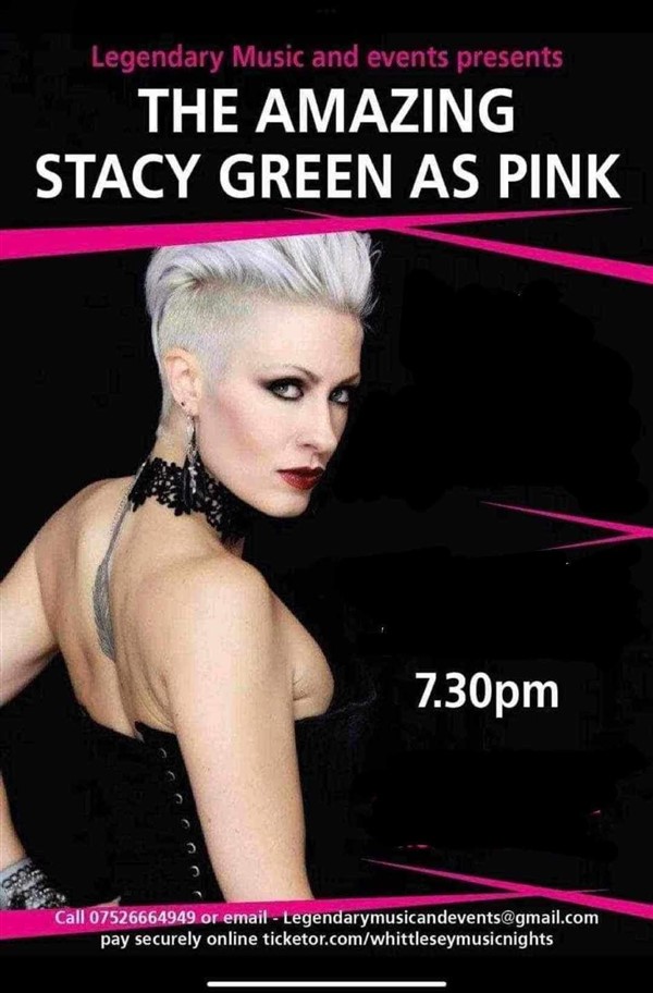 Get Information and buy tickets to Pink Tribute  on whittlesey music nights