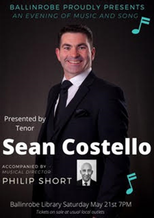 An Evening with Tenor Sean Costello image