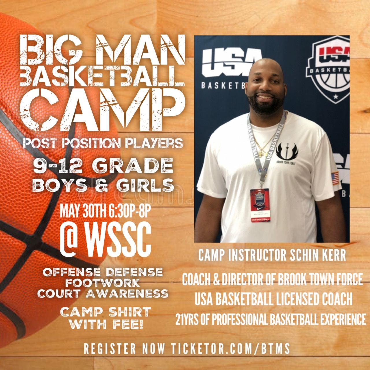 Big Man Basketball Camp image