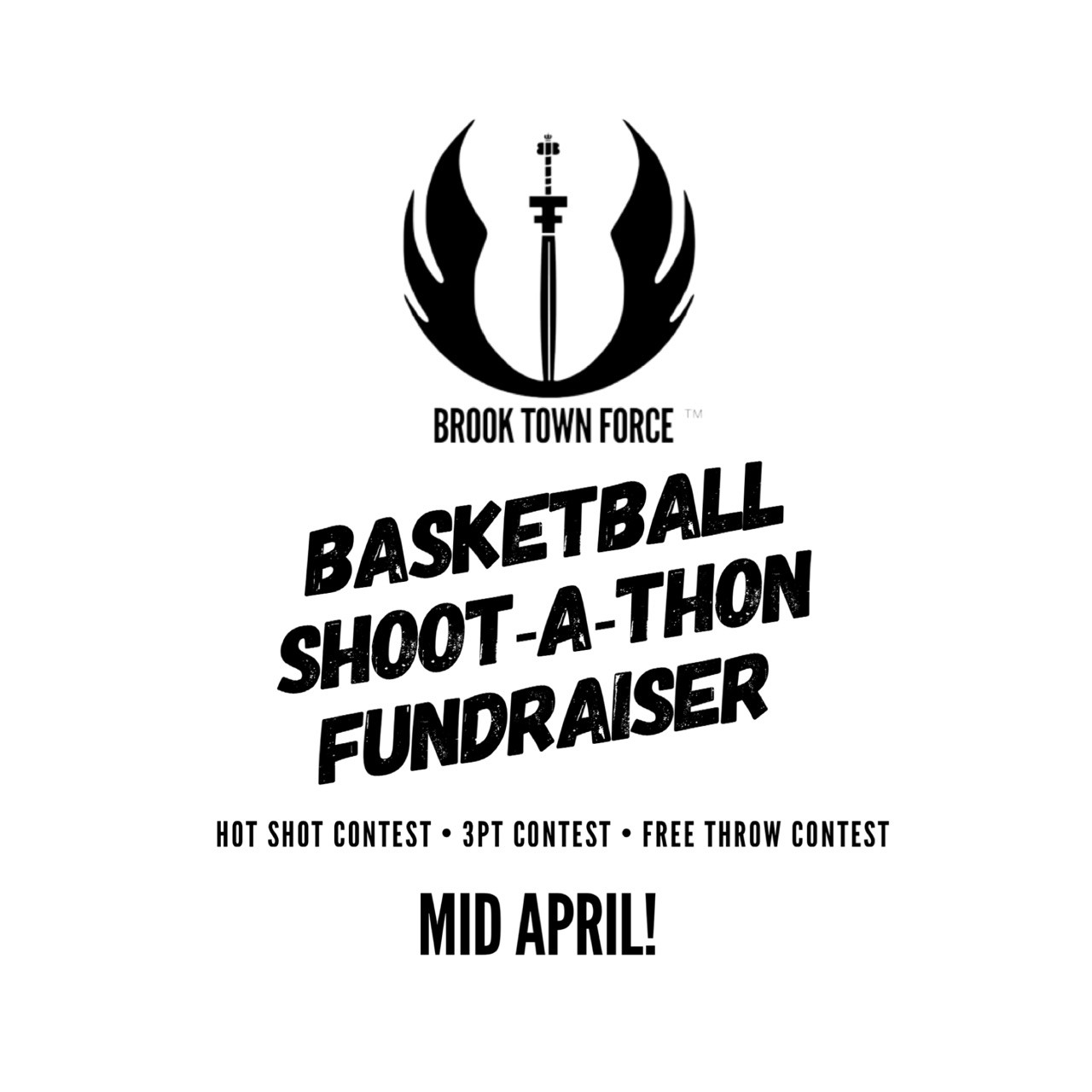 BASKETBALL SHOOT-A-THON FUNDRAISER  on Apr 13, 19:30@Frontier Park Field House - Buy tickets and Get information on BTMS LLC 