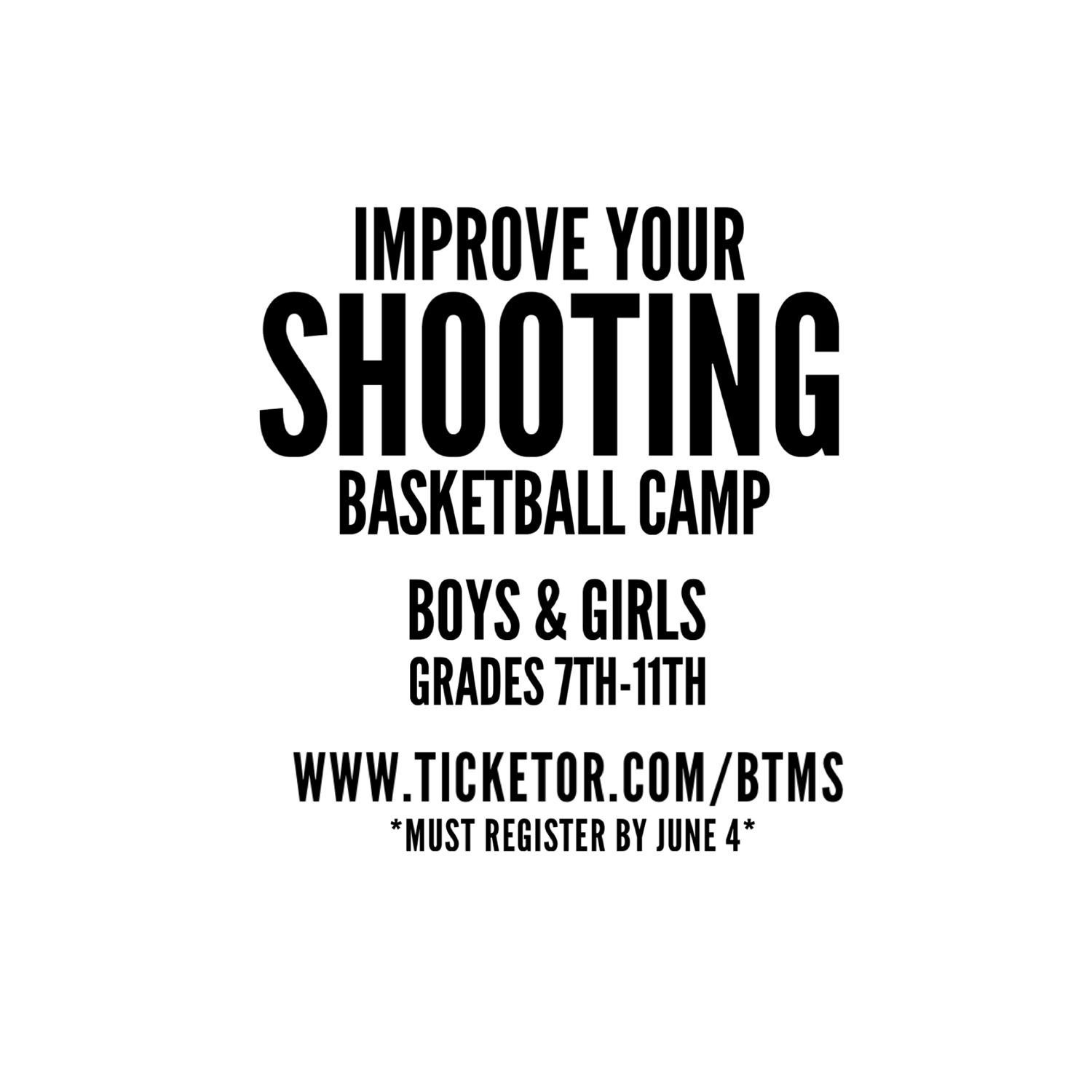 Improve Your Shooting Basketball Camp image