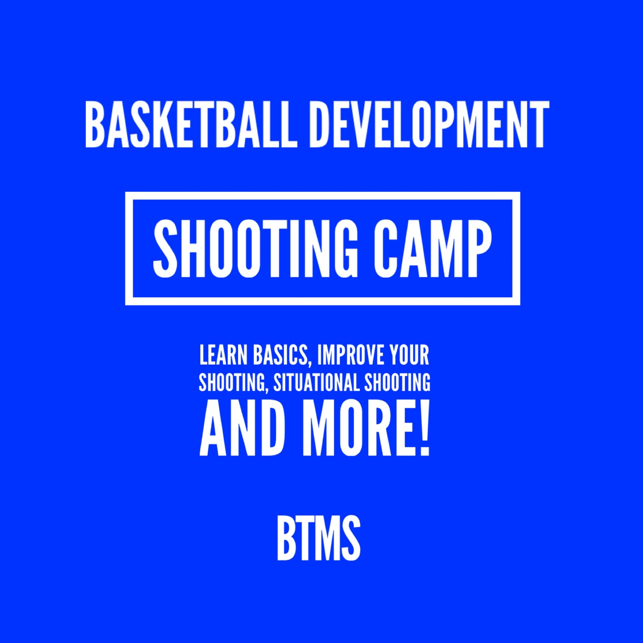 Basketball Development SHOOTING CAMP! (Boys & Girls) image