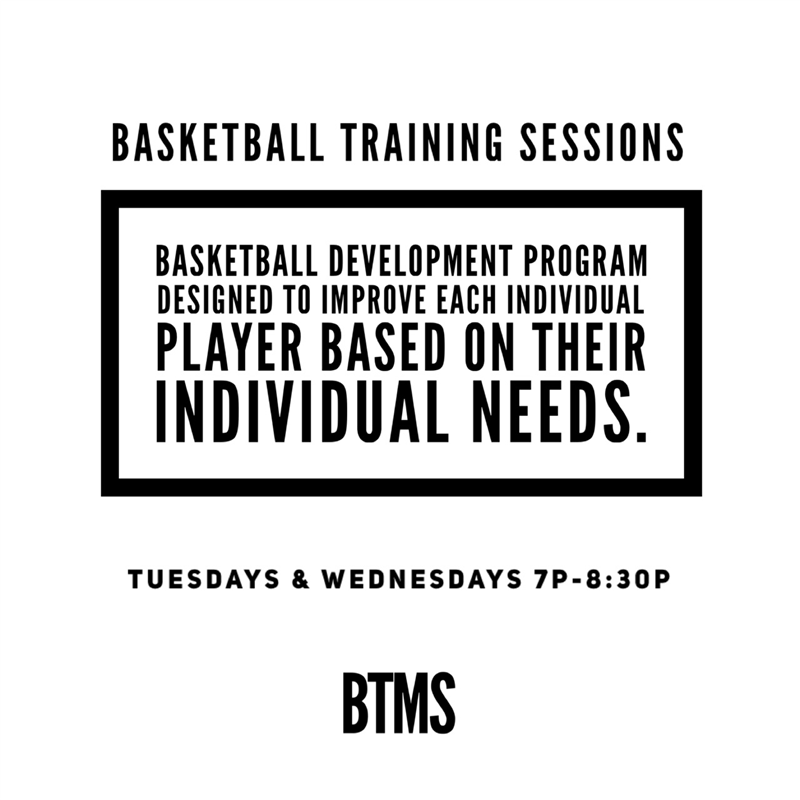 Get Information and buy tickets to Basketball Development Training (Boys & Girls) Spots open for SERIOUS BASKETBALL PLAYERS ONLY! on BTMS LLC