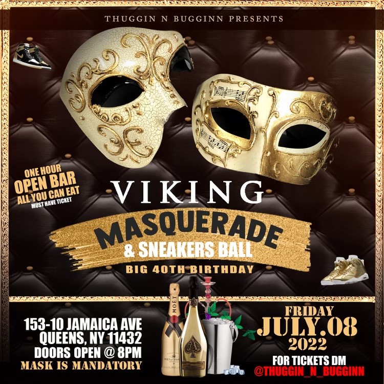Vikings 40th Masquerade Sneaker Ball