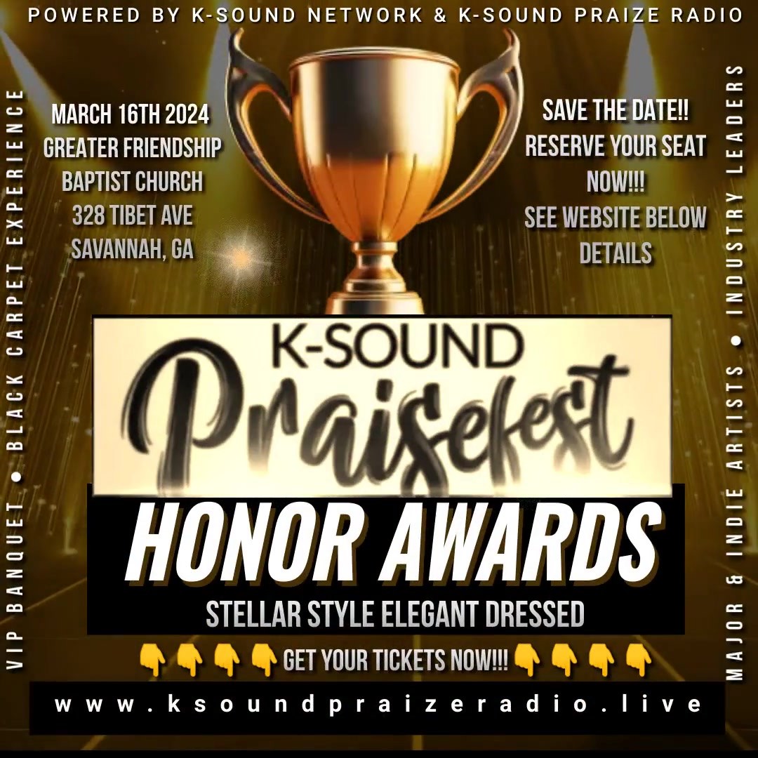 4TH ANNUAL K-SOUND PRAISEFEST HONOR AWARDS image