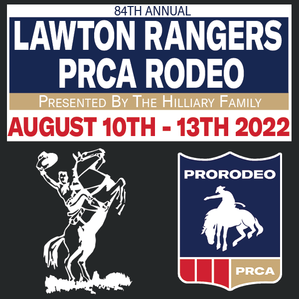 Get Information and buy tickets to Lawton Rangers PRCA Rodeo AUGUST 10TH - 13TH 2022 on prorodeotix.com