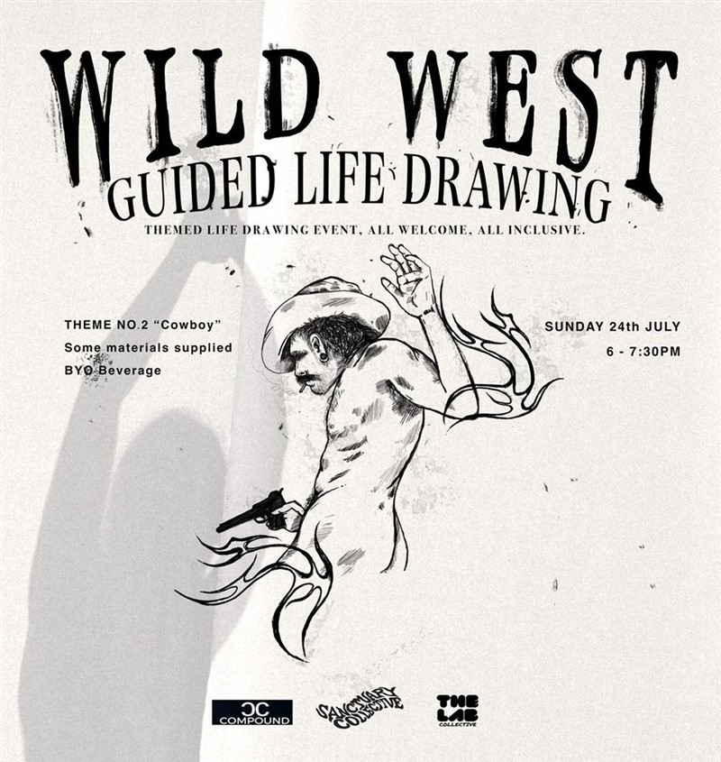 Wild West Guided Life Drawing