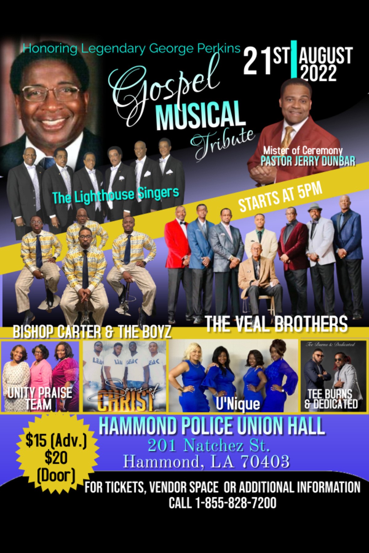 GOSPEL MUSICAL TRIBUTE image