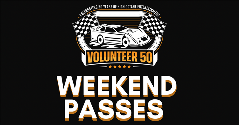 Get Information and buy tickets to Volunteer 50 - Weekend Passes Celebrating 50 Years of High Octane Entertainment on Volunteer 50