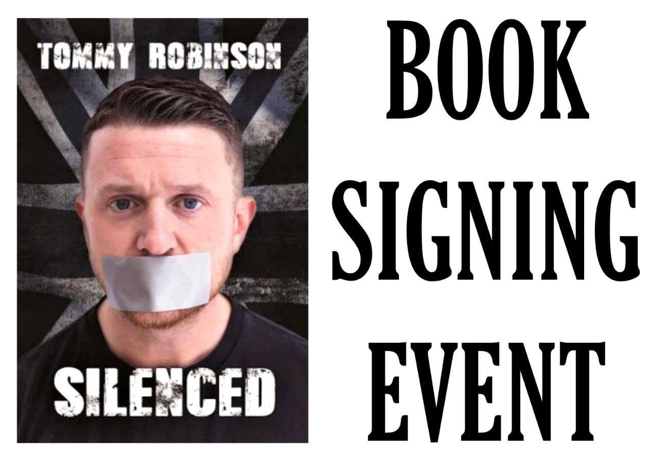 Meet Tommy & get a free signed copy of his newly released book 'Silenced' image