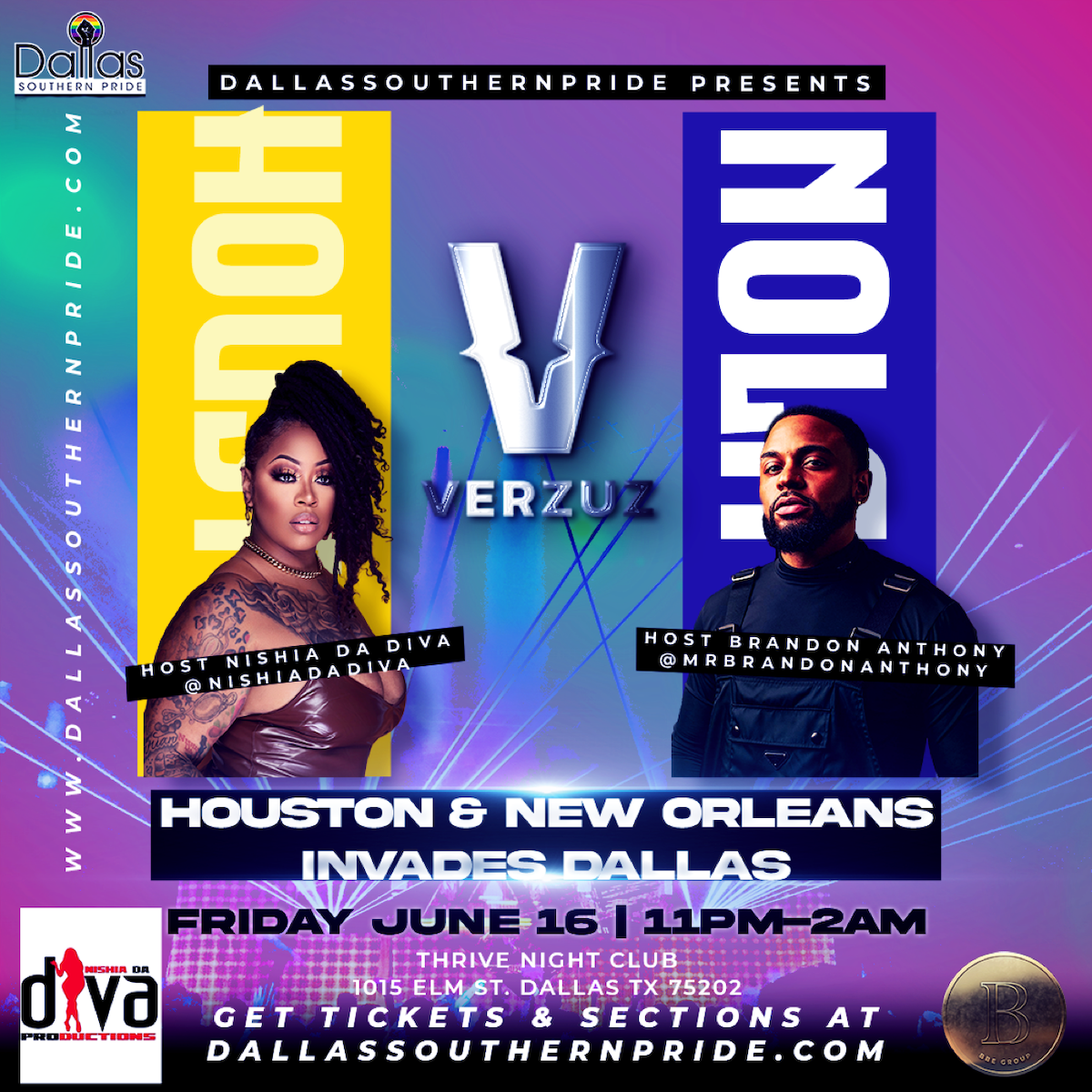 Houston and New Orleans Invades Dallas image