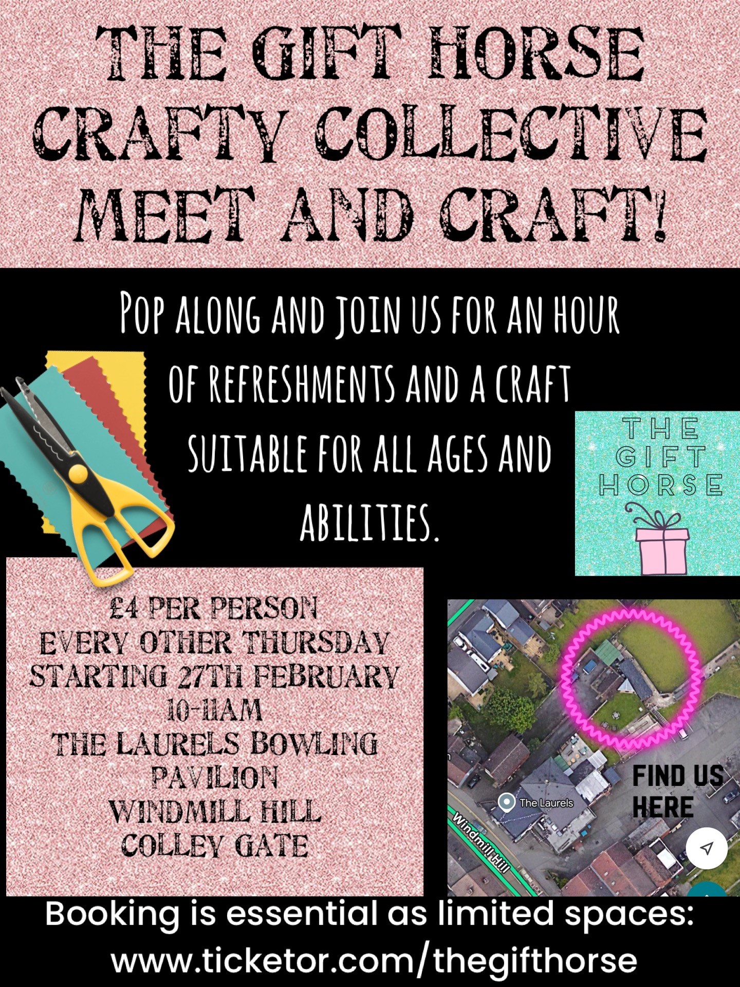 The Gift Horse Crafty Collective meet and craft image