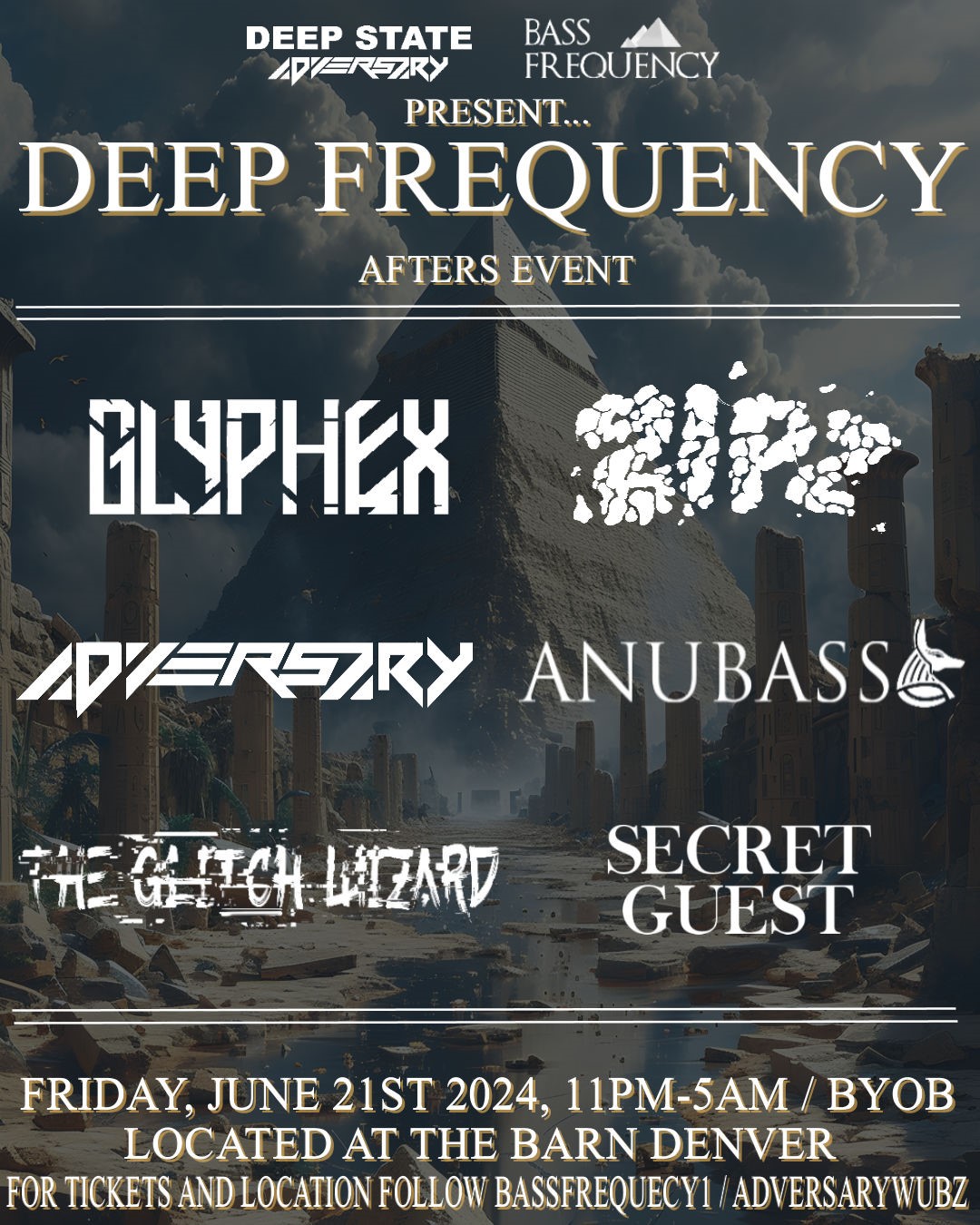 DEEP STATE ADVERSARY AND BASS FREQUENCY PRESENT... DEEP FREQUENCY image
