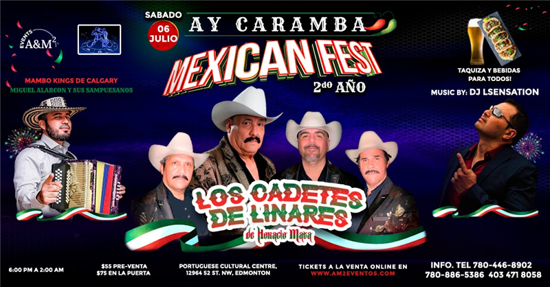 Get Information and buy tickets to AY CARAMBA MEXICAN FEST 2 Vamonos al baile! on A&M2 Events