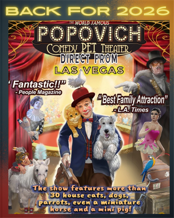 Popovich Comedy Pet Theatre 2026 image