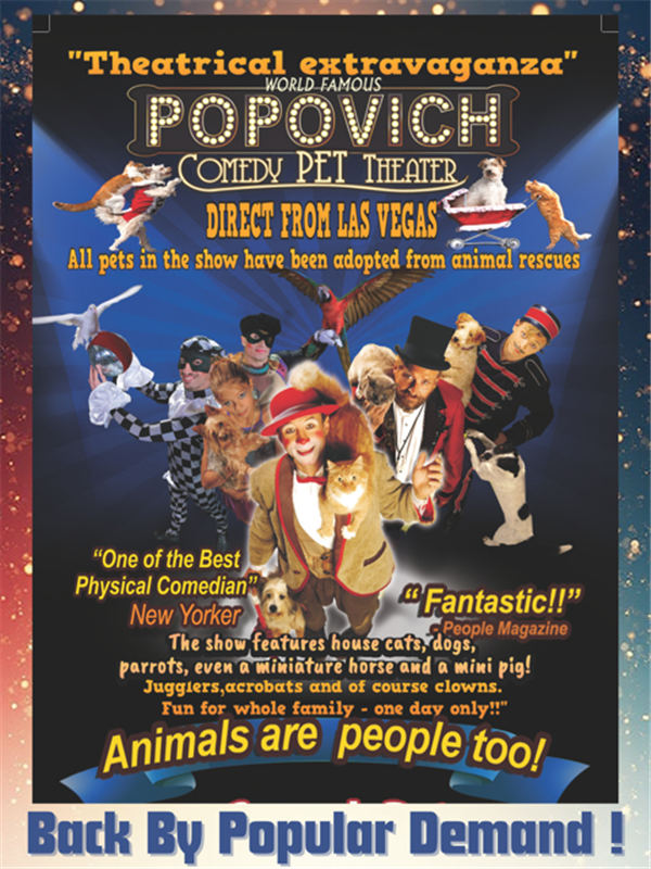 Popovich Comedy Pet Theatre 2026 image