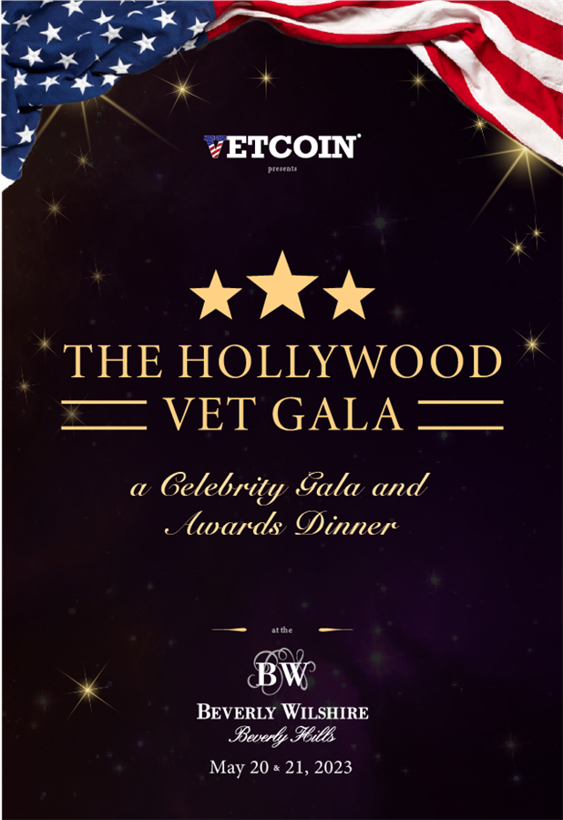 Get Information and buy tickets to The Hollywood Vet Gala  on VetCoin Foundation