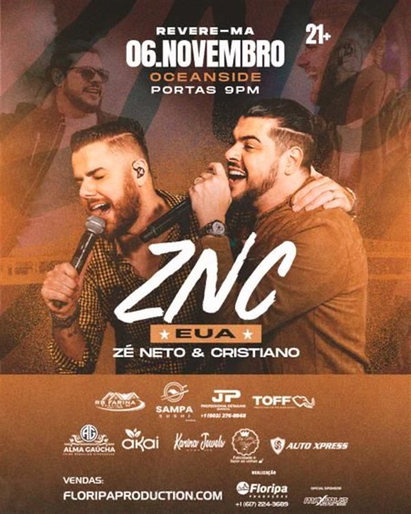 Get Information and buy tickets to Zé Neto e Cristiano  on Fabi Feitosa