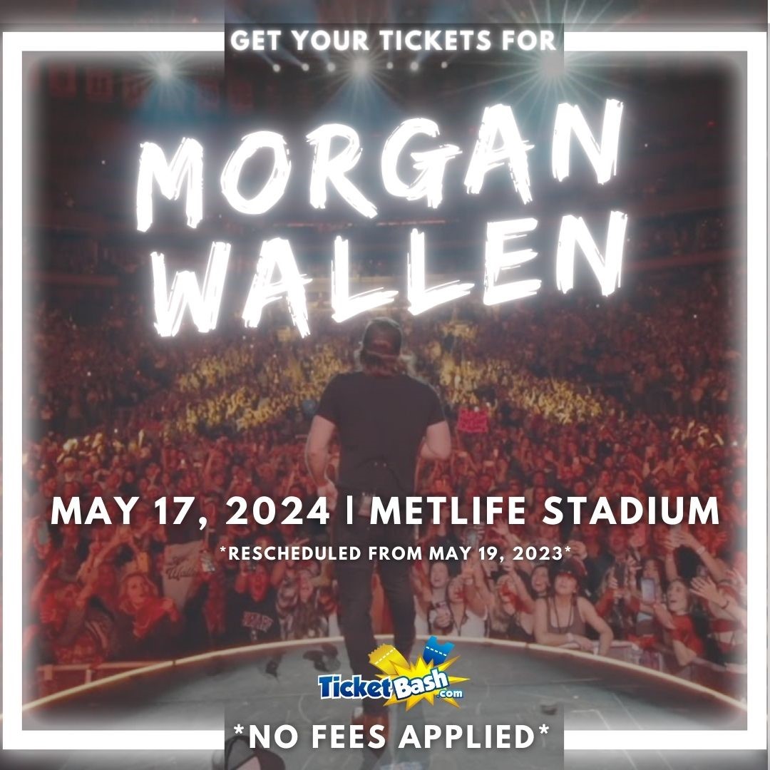 Morgan Wallen Bus and Tailgate Party  on May 19, 13:00@MetLife Stadium - Buy tickets and Get information on Ticketbash Tailgate Parties ticketbashtailgateparties.com