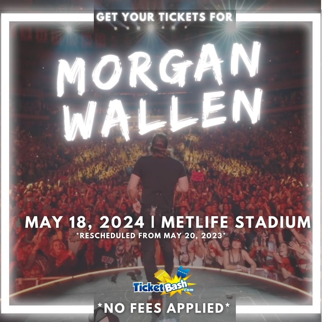 Copy:Morgan Wallen Bus and Tailgate Party  on May 20, 13:00@MetLife Stadium - Buy tickets and Get information on Ticketbash Tailgate Parties ticketbashtailgateparties.com