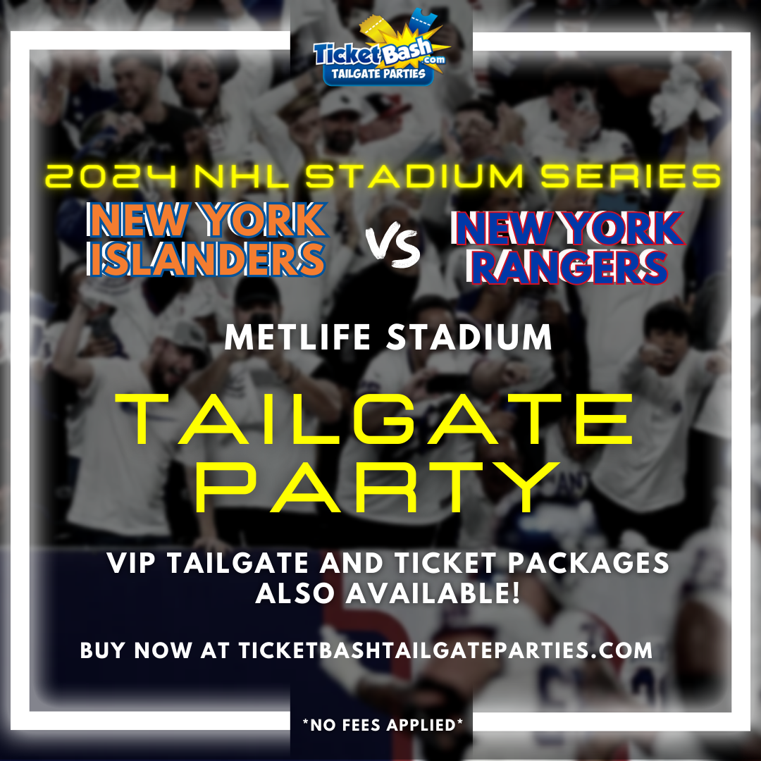 Islanders vs Rangers Tailgate Bus and Party 2024 NHL Stadium Series on Feb 18, 15:00@MetLife Stadium - Buy tickets and Get information on Ticketbash Tailgate Parties ticketbashtailgateparties.com