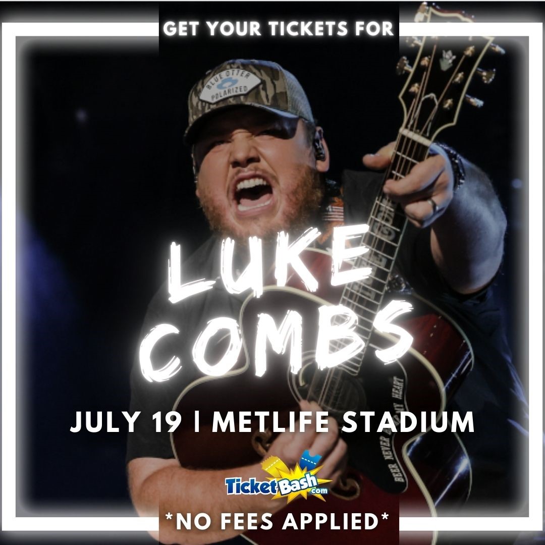 Luke Combs Growin' Up And Gettin' Old Tour on Jul 19, 17:00@MetLife Stadium - Buy tickets and Get information on Ticketbash Tailgate Parties ticketbashtailgateparties.com