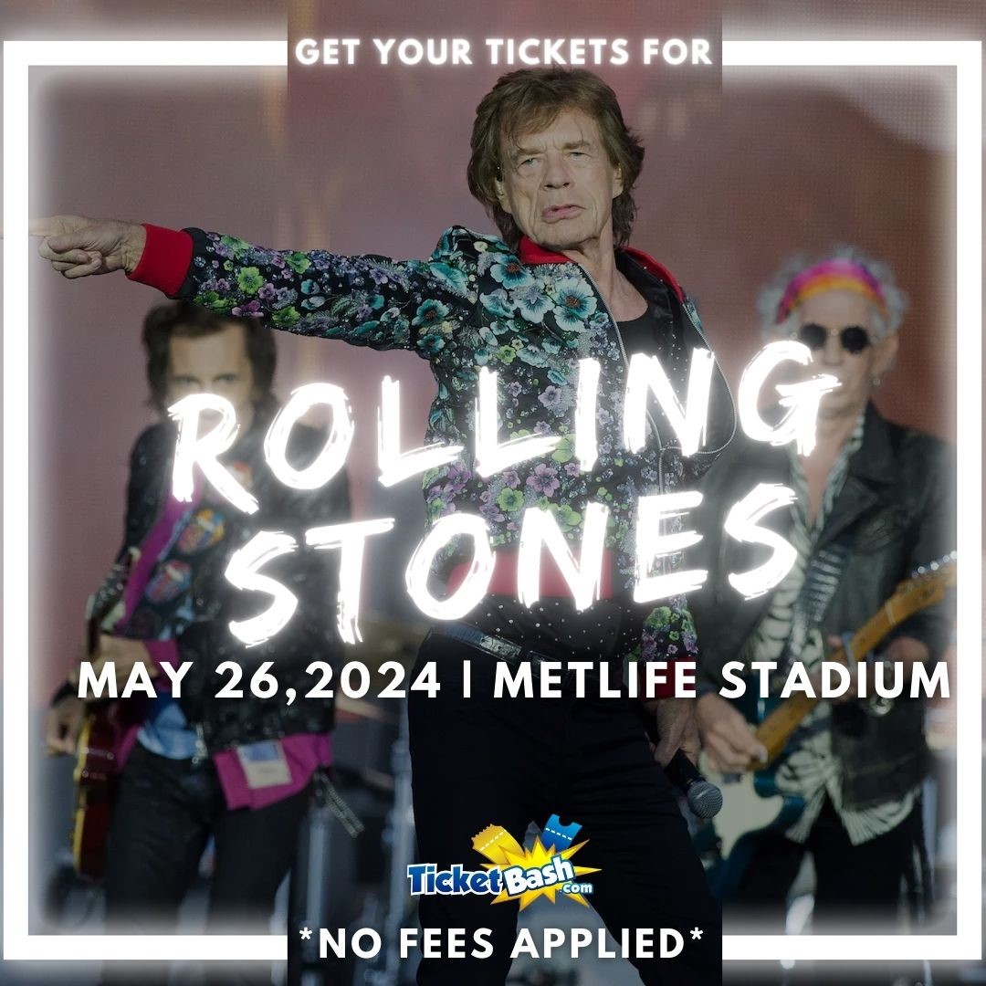 Rolling Stones Tailgate Party May 26, 2024 on mai 26, 17:00@MetLife Stadium - Achetez des billets et obtenez des informations surTicketbash Tailgate Parties ticketbashtailgateparties.com
